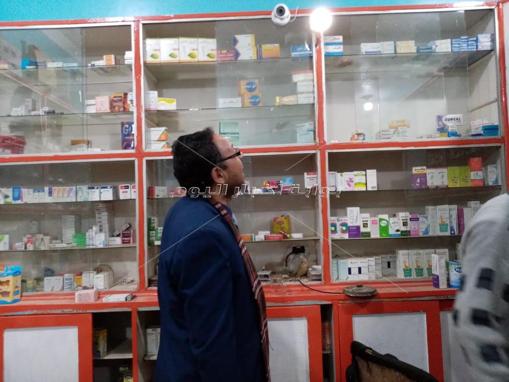ضبط مخزن للادوية بدون ترخيص بمركز جرجا بسوهاج