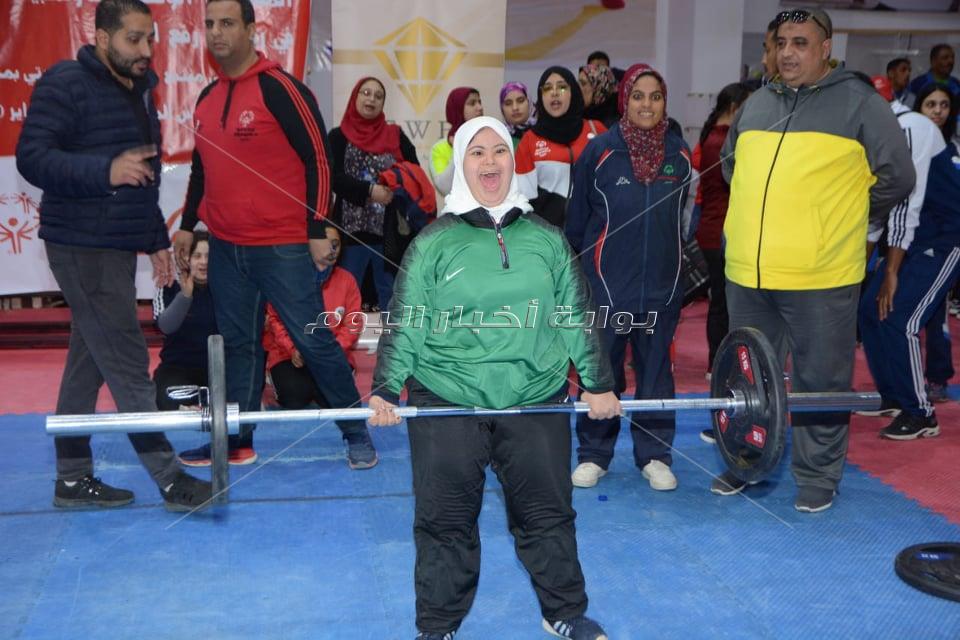 انطلاق المسابقة الوطنية للاولمبياد الخاص المصري في رفع الأثقال