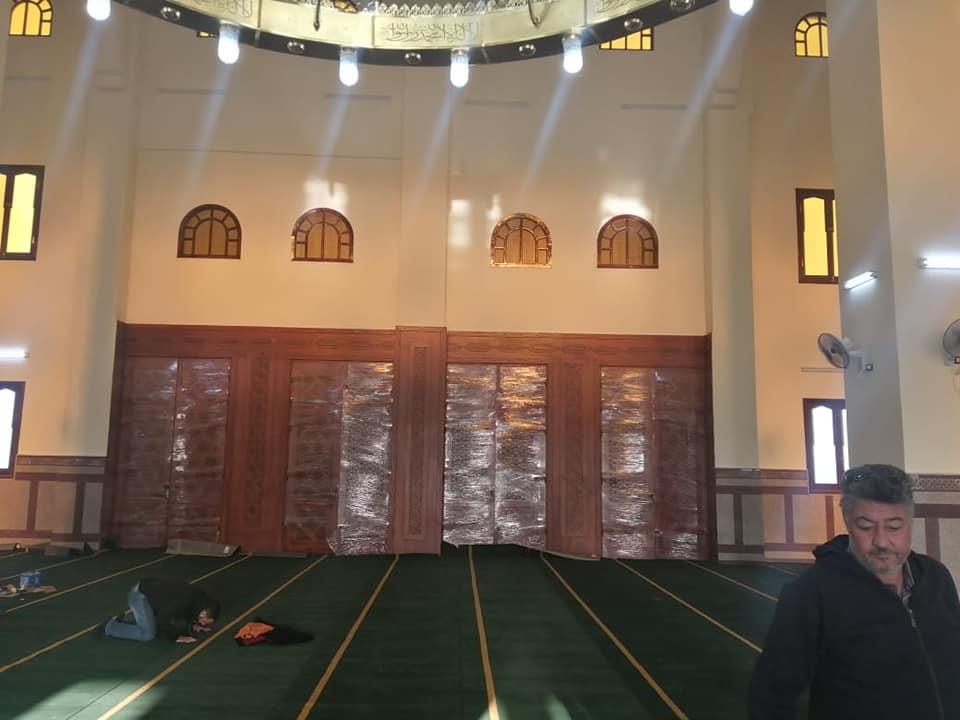 مسجد العلي القدير في بورسعيد قبل افتتاحه