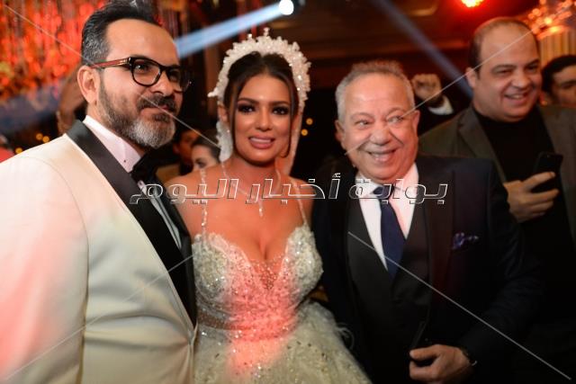 تامر حسني وحماقي والعسيلي والليثي يحتفلون بزفاف يورا محمد