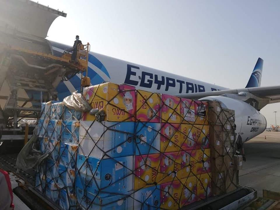 صور مطار بانكوك يحتفل باستقبال أول رحلة بضائع لشركة مصر للطيران للشحن الجوي