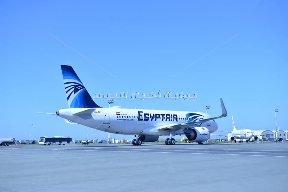 صور مصرللطيران تستقبل الطائرة الرابعة من طراز الإيرباص A320 neo الاربعاء