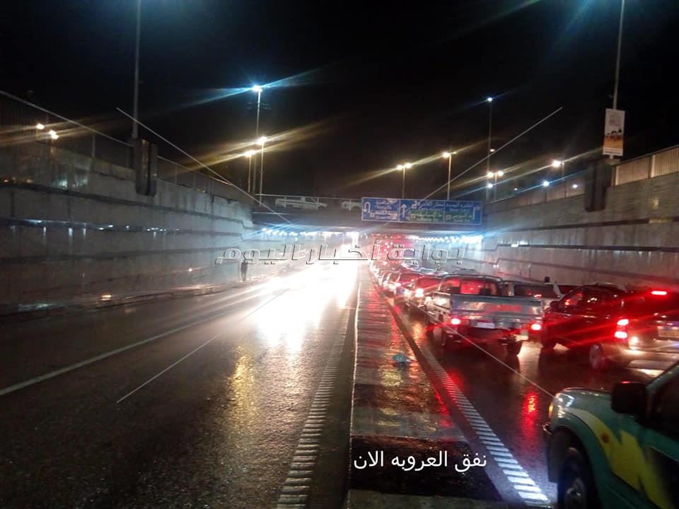 مياه الأمطار بالقاهرة والجيزة والقليوبية*