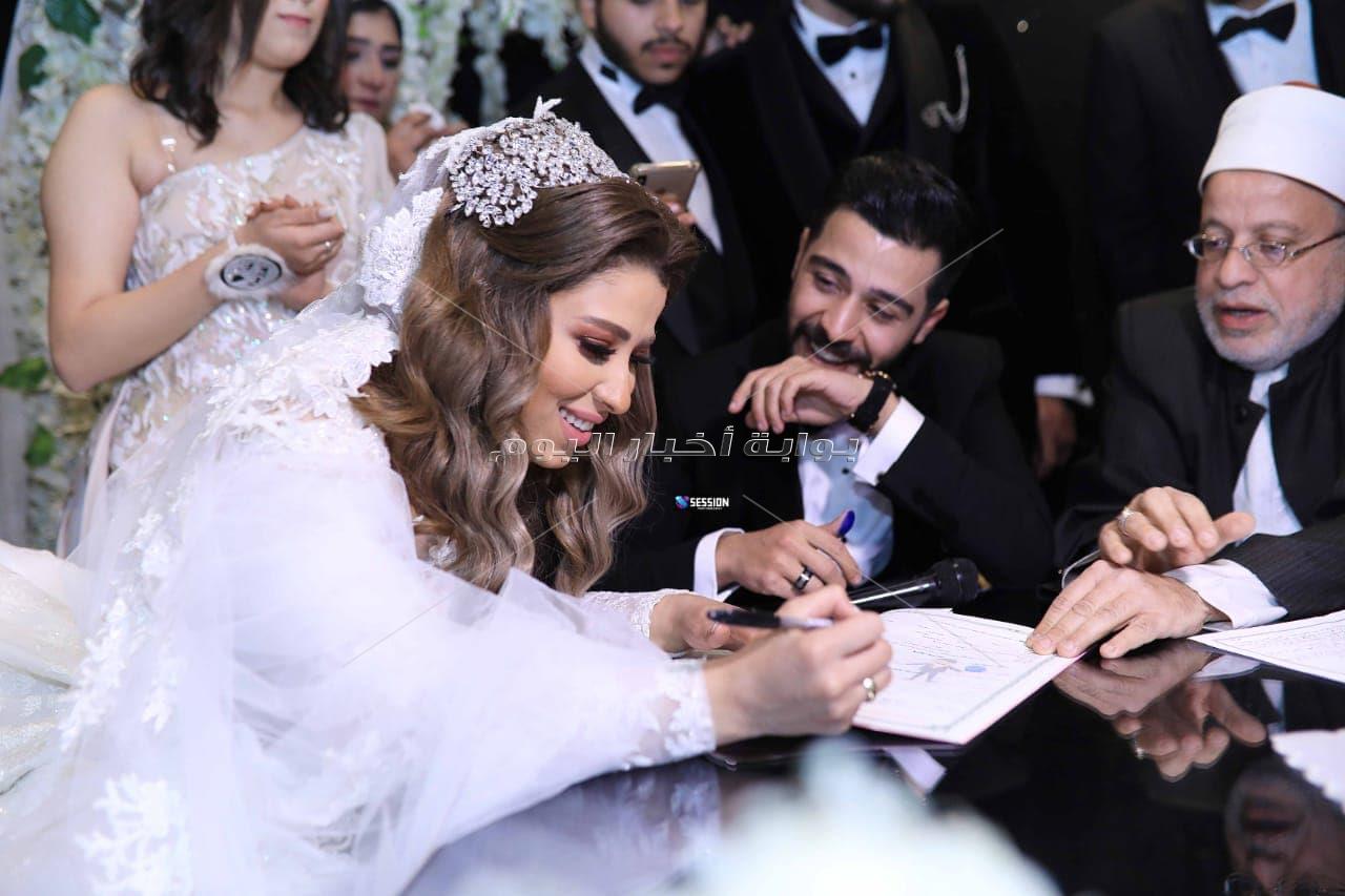 أحمد كامل يحتفل بزواجه بحضور العسيلي وتامر عاشور وشيكو 