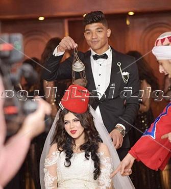 نجوم الكرة يحتفلون بزفاف محمد صبحي