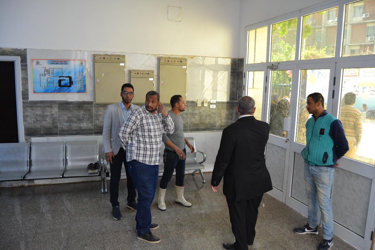 معهد جنوب مصر للأورام يعود لإستقبال المرضى بعد  التطهير والتعقيم