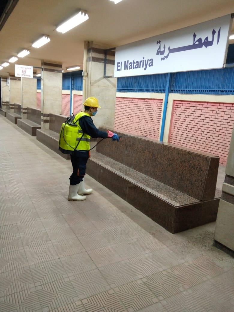 مترو الأنفاق يبث رسائل اذاعية في المحطات للتوعية من كورونا 