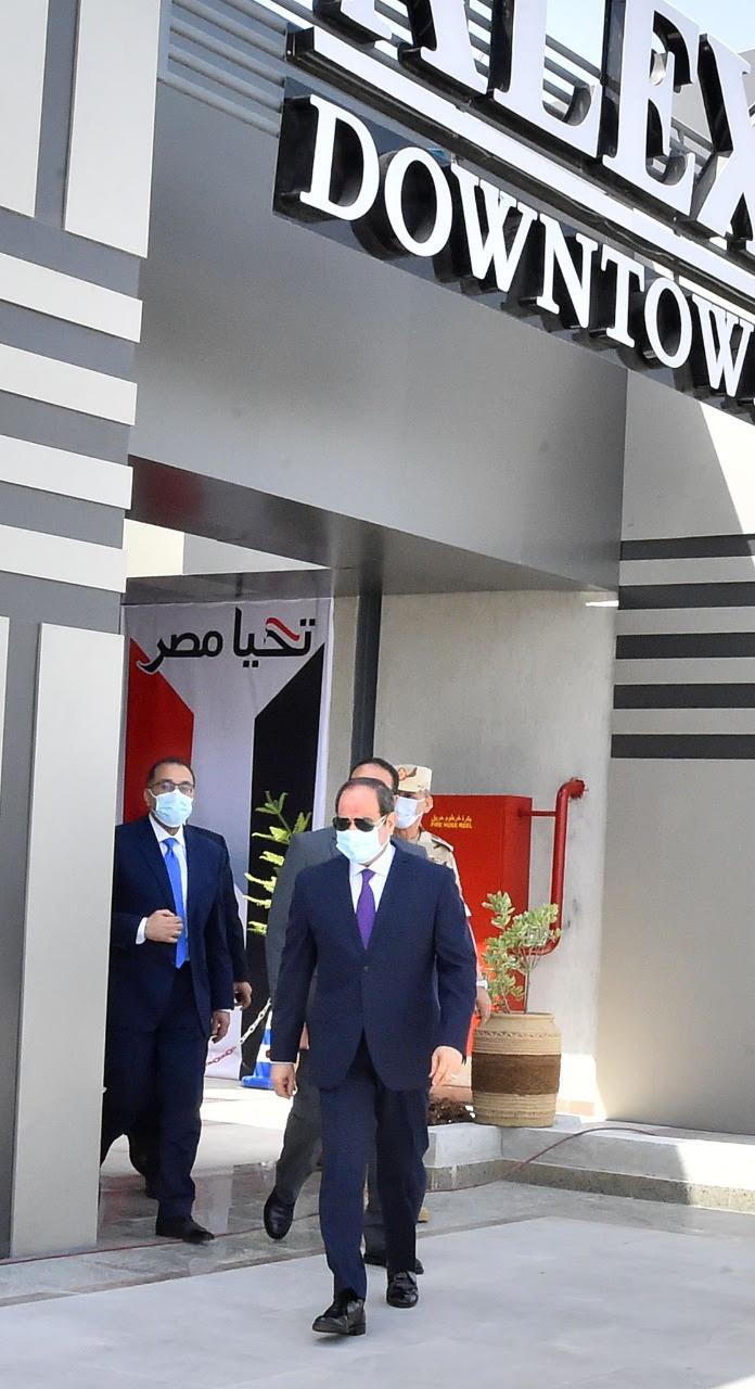 افتتاح الرئيس السيسي لمشروع «بشاير الخير 3»