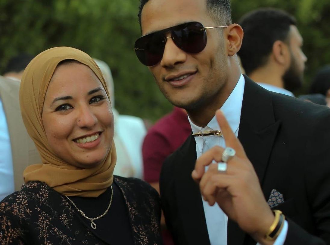 صور جديدة من زفاف إيمان شقيقة محمد رمضان وحسام حامد