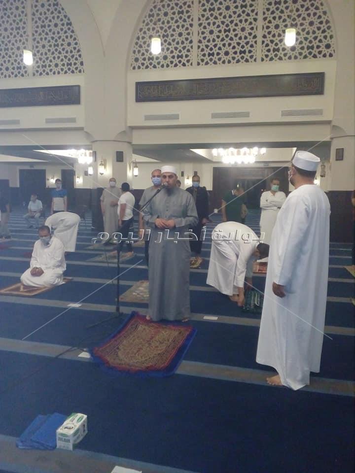  أول صلاة جماعة في المسجد الجامع بمدينتي بالكمامات 