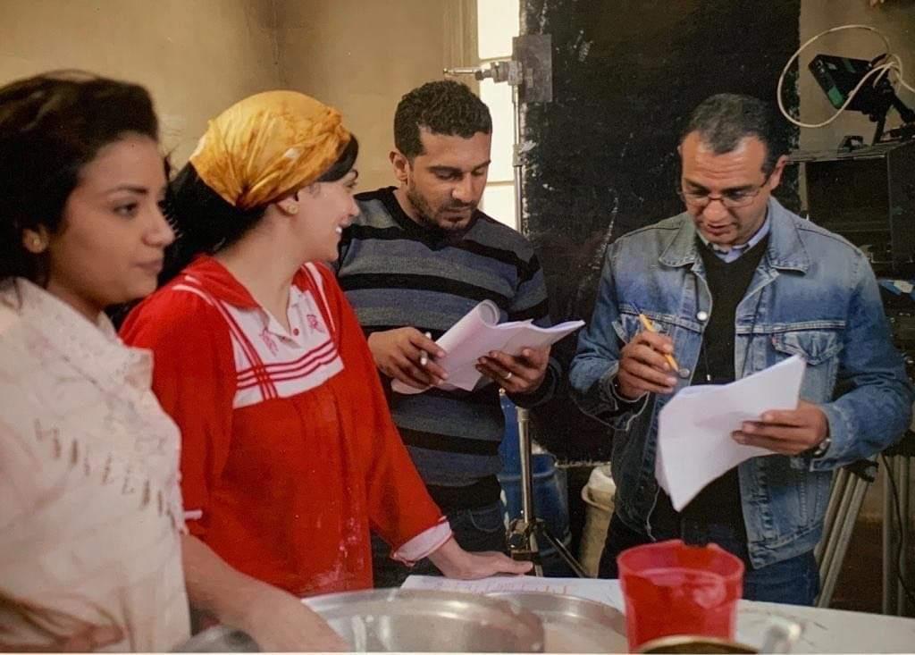 تامر محسن ينشر صور نادرة من أول مسلسل له "بدون ذكر أسماء"‎