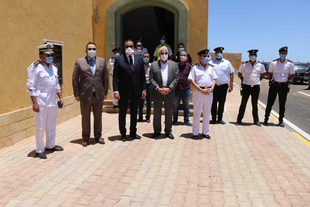 محافظ جنوب سيناء ومدير الأمن 