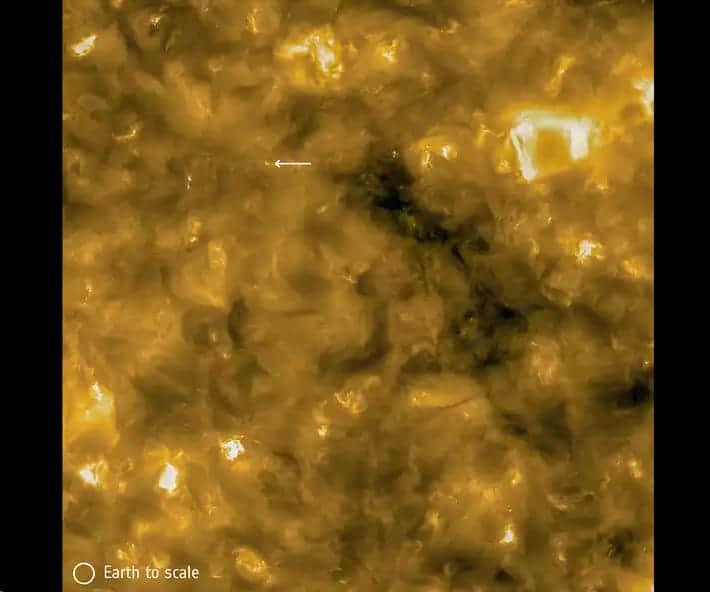 المسبار  سولار اوربتر يلتقط  صور لتكشف عن  نظرة قريبة غير مسبوقة لسطح الشمس