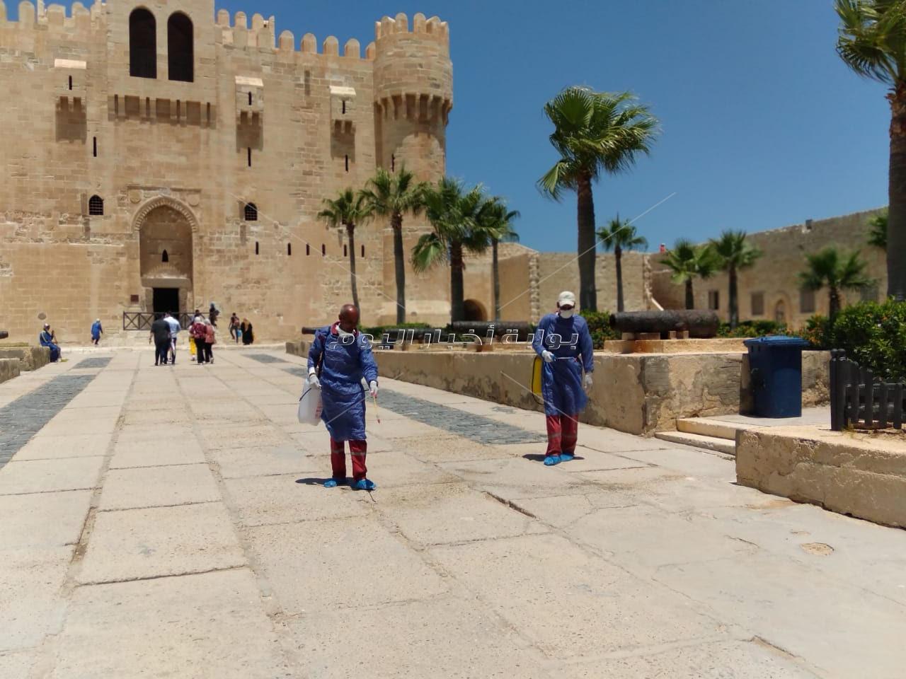 «قلعة قايتباي» تستقبل الزائرين أول أيام عيد الأضحى