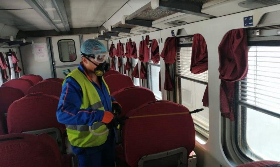 بالصور.. هيئة السكك الحديدية: نتخذ كافة الإجراءات الاحترازية لمواجهة فيروس كورونا ‎