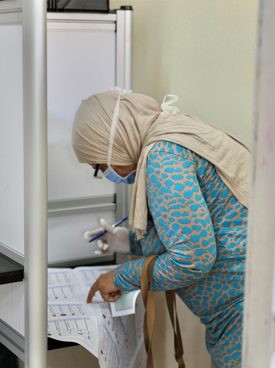  المرأة المصرية تشارك في اليوم الثاني لانتخابات مجلس الشيوخ 2020 بالمحافظات