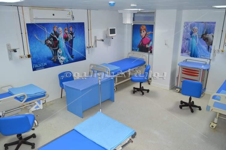 تطوير جناح العمليات بمستشفى الأطفال بجامعة المنصورة 
