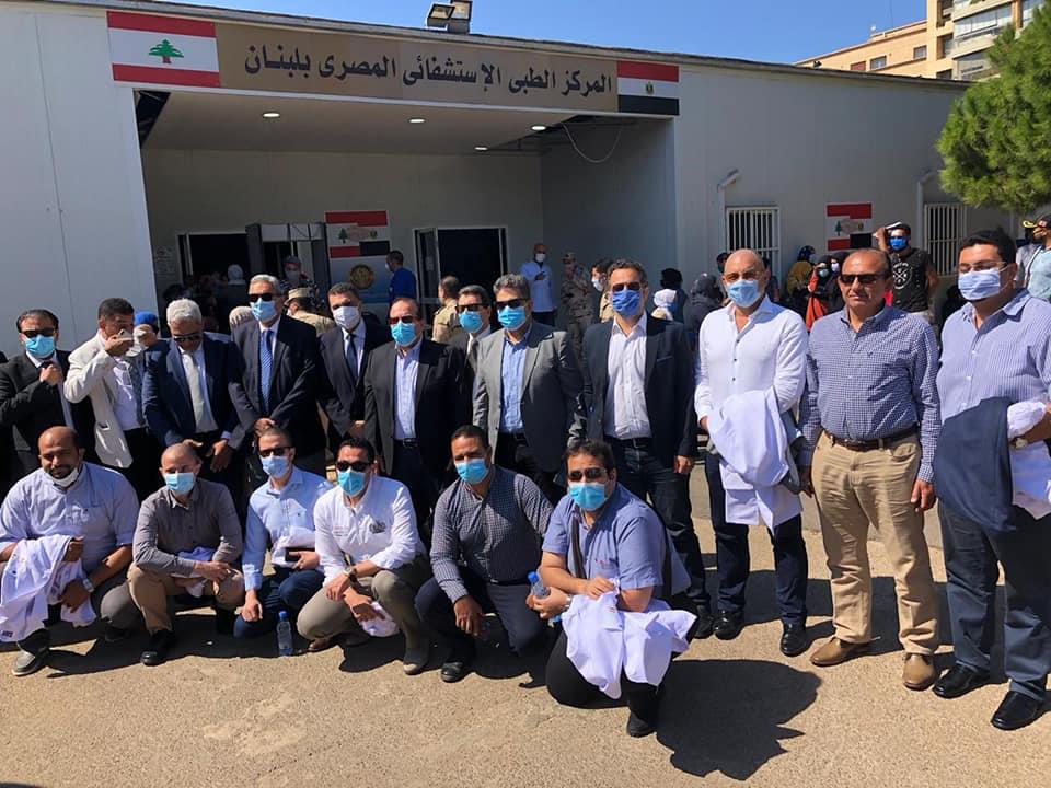 د. الخشت: 8 أطباء من أساتذة طب قصر العيني ضمن الفريق الطبي المصري لتقديم الدعم للشعب اللبناني
