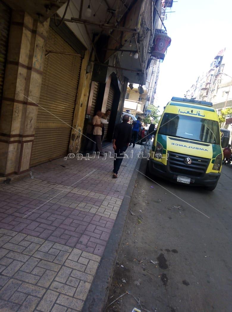 صور| السيطرة على حريق بشقة سكنية في الإسكندرية 