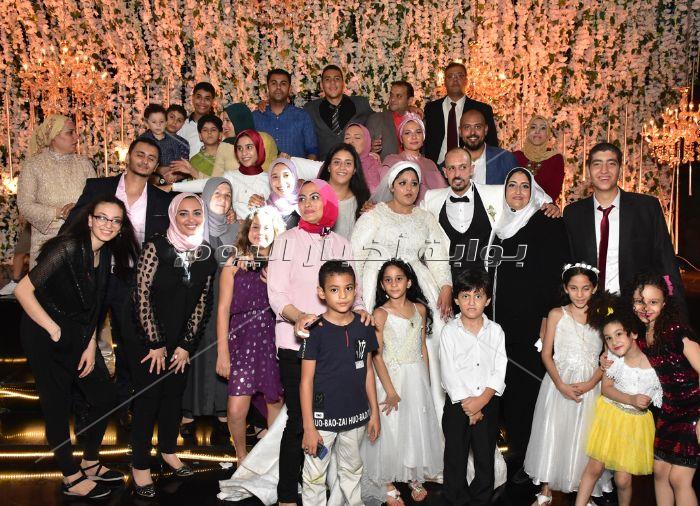 نجوم مسرح مصر يحتفلون بزفاف شقيقة مصطفى خاطر