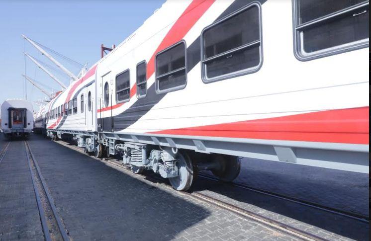 وصول 22 عربة سكة حديد روسية جديدة إلى ميناء الإسكندرية 