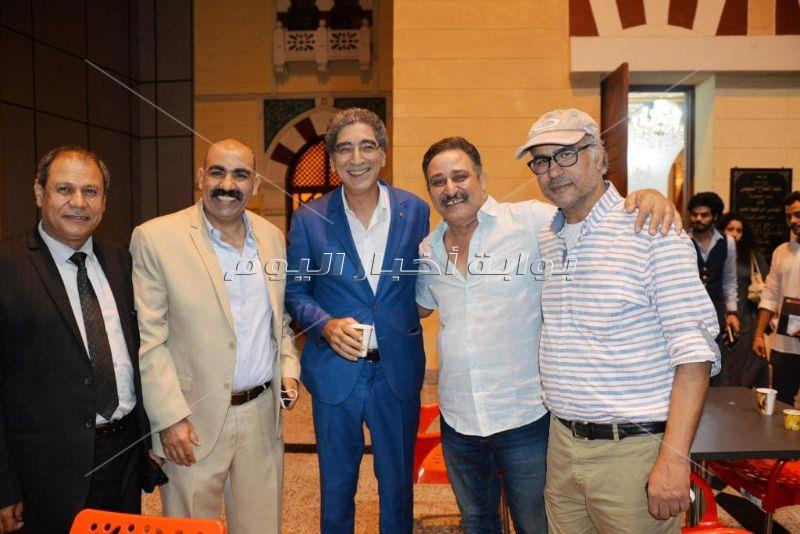 نجوم الفن يحتفلون بافتتاح مهرجان القاهرة للمسرح التجريبي