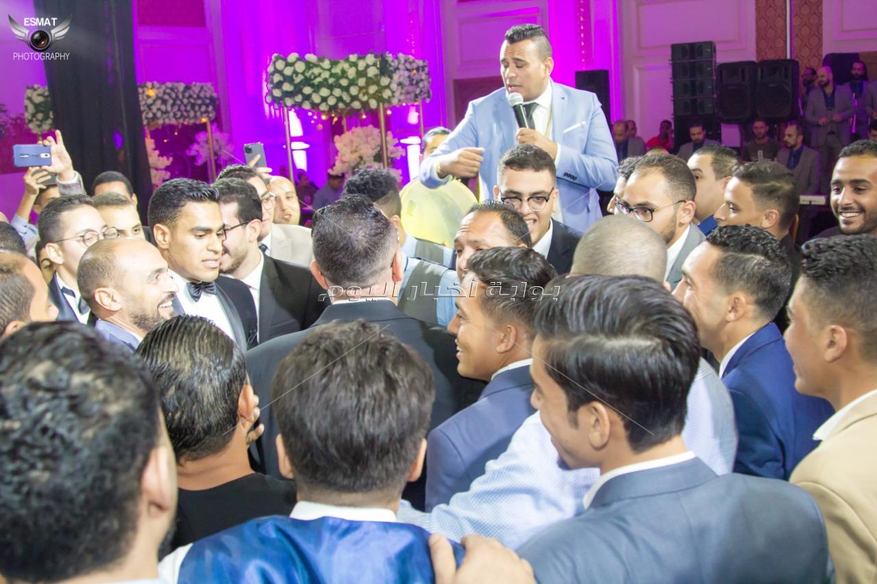 الليثي يُشعل حفل زفاف «أحمد ولمياء»