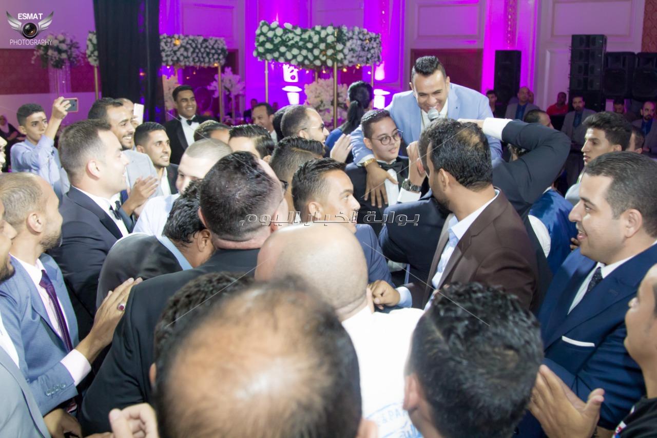 الليثي يُشعل حفل زفاف «أحمد ولمياء»