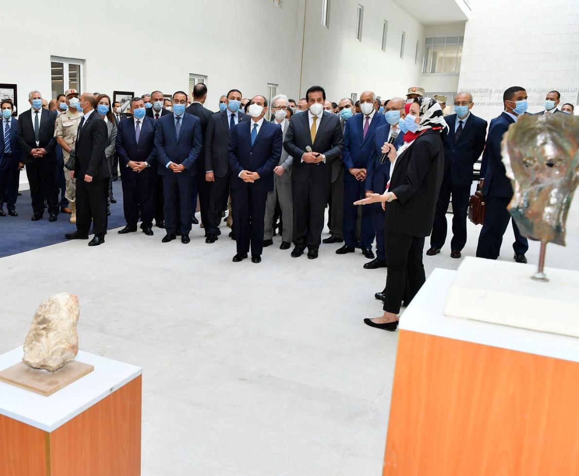 افتتاح الرئيس السيسي الجامعة المصرية اليابانية وعدداً من الجامعات الأهلية