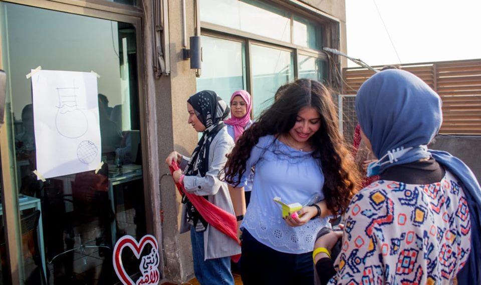 أنتي الاهم تنظم ورشة فنية لدعم قضايا المرأة المصرية