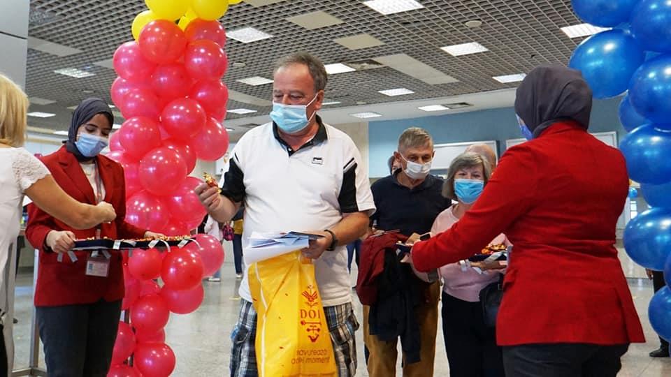 مطار شرم الشيخ يستقبل أولى رحلات air moldova  بعد إستئناف الحركة الجوية
