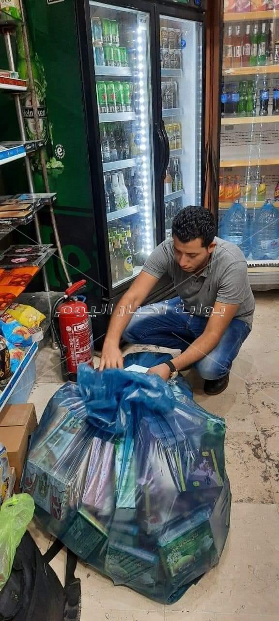ضبط 249 كجم و62 لتر أغذية ومشروبات فاسدة بمدينة شرم الشيخ