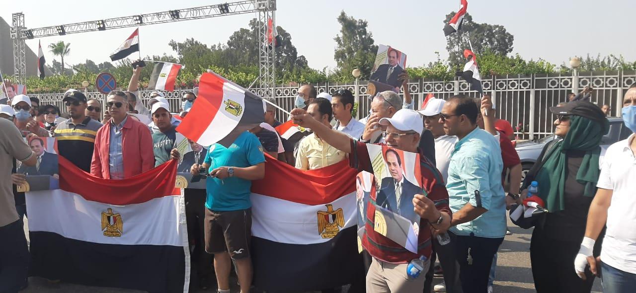 وصول مدير أمن القاهرة للاشراف علي احتفالات نصر اكتوبر