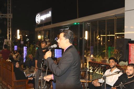 «الهلباوي» يُحيي حفل «الركن الشرقي» في حضور بحضور الفنانين 