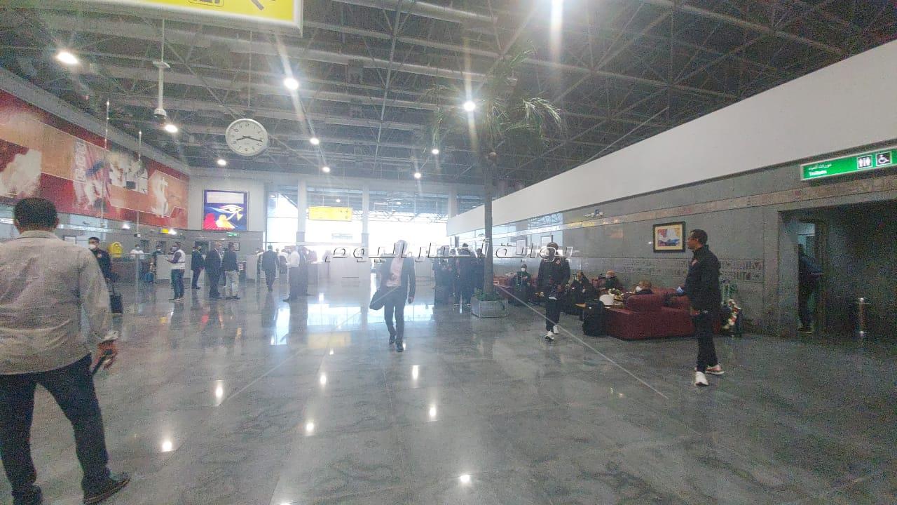 بعثة الأهلي تصل مطار القاهرة بعد الفوز على الوداد في نصف نهائي إفريقيا