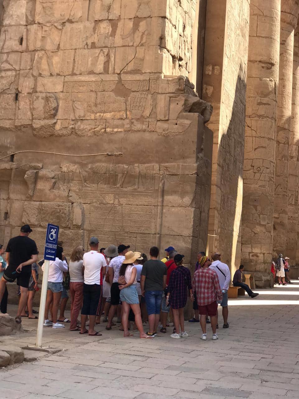 شاهد  توافد السياح  على المناطق الأثرية المصرية 