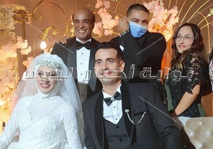 علي ربيع وأوس أوس ومحمد لطفي يحتفلون بزفاف ابنة سليمان عيد