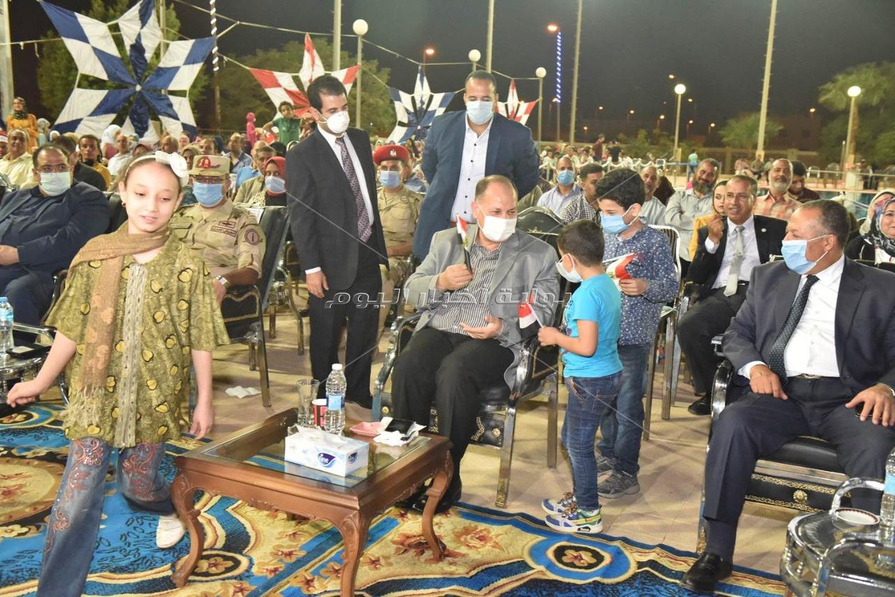 محافظ أسيوط يشهد احتفالية مدينة أسيوط الجديدة بالذكرى الـ 47 لانتصارات أكتوبر المجيدة   