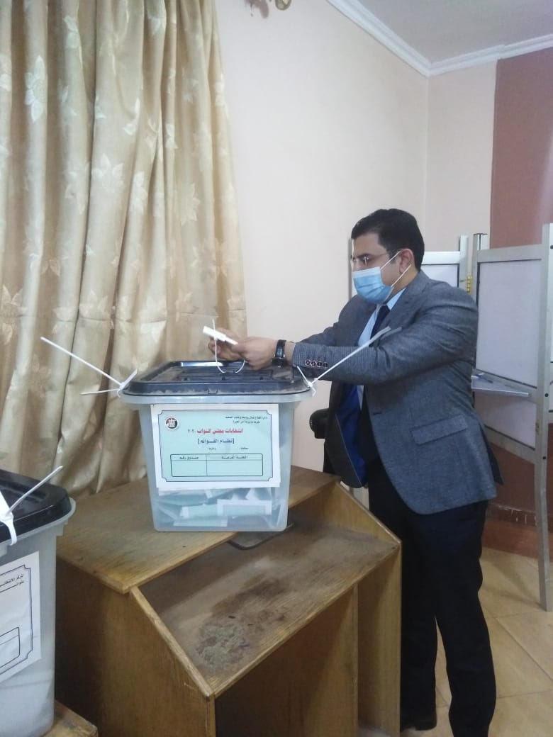  اللجان الانتخابية في اليوم الأول لانتخابات النواب في بني سويف