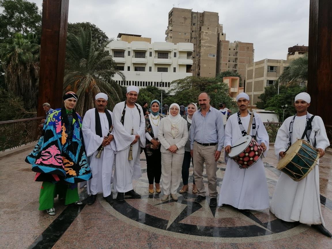 نائب محافظ القاهرة يحتفل بانتهاء أعمال تطوير كوبري المانسترلي
