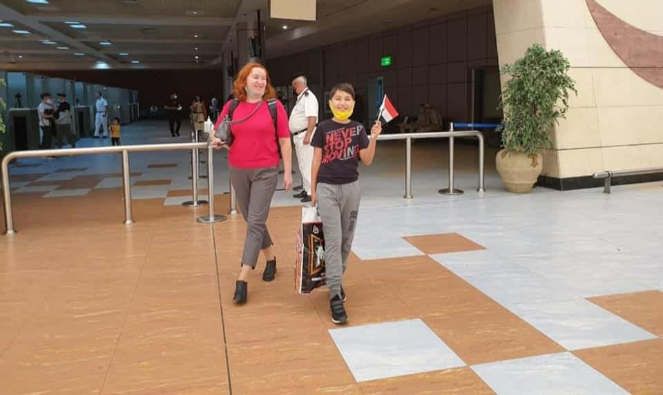 وصول أولى رحلات الخطوط الاوزباكستانية  مطار شرم الشيخ الدولي