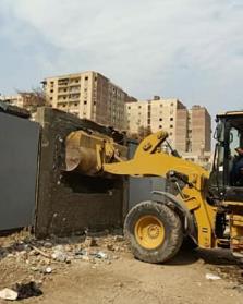 حملة حي الهرم للقضاء على المخالفات والنظافة و تطهير بالوعات الأمطار
