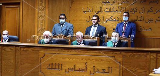  الحكم في إعادة إجراءات محاكمة المتهمين بـ«فض اعتصام رابعة»