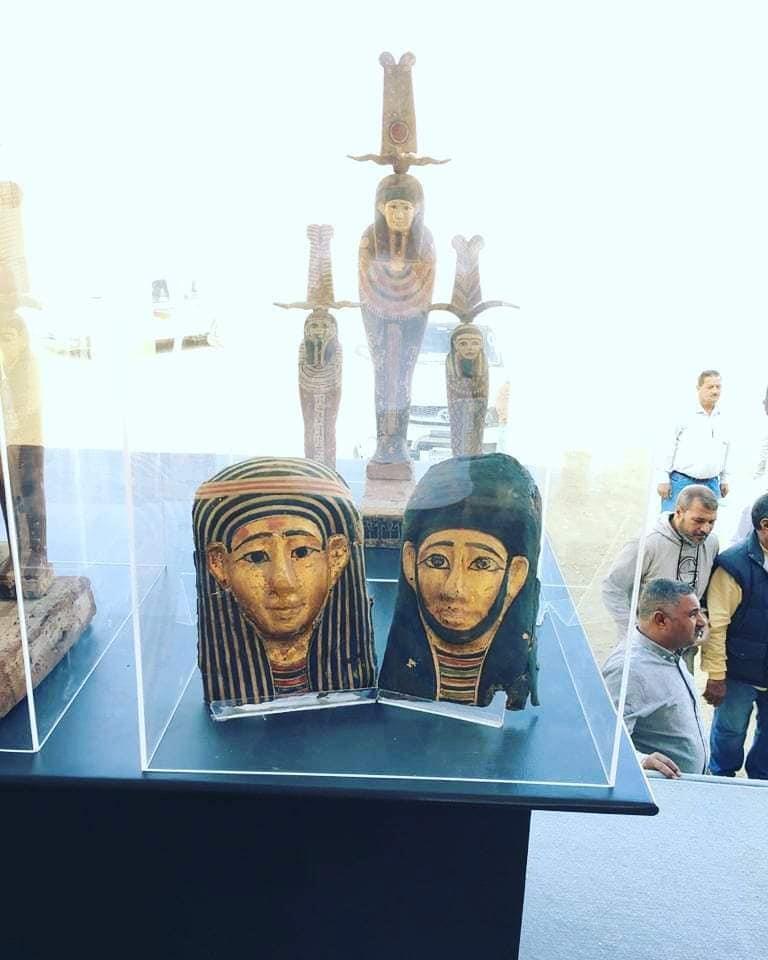 «توابيت سقارة» تزين المتحف المصري في عيد ميلاده الـ118 