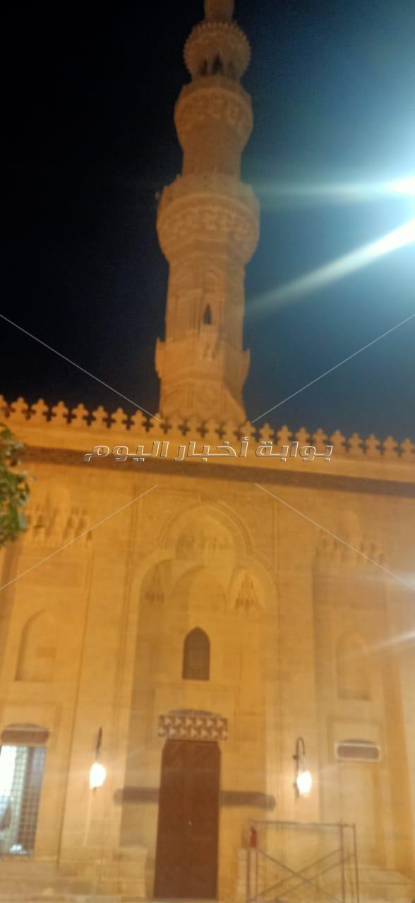 ننفرد بنشر صور ترميم مسجد «الإمام الشافعي»