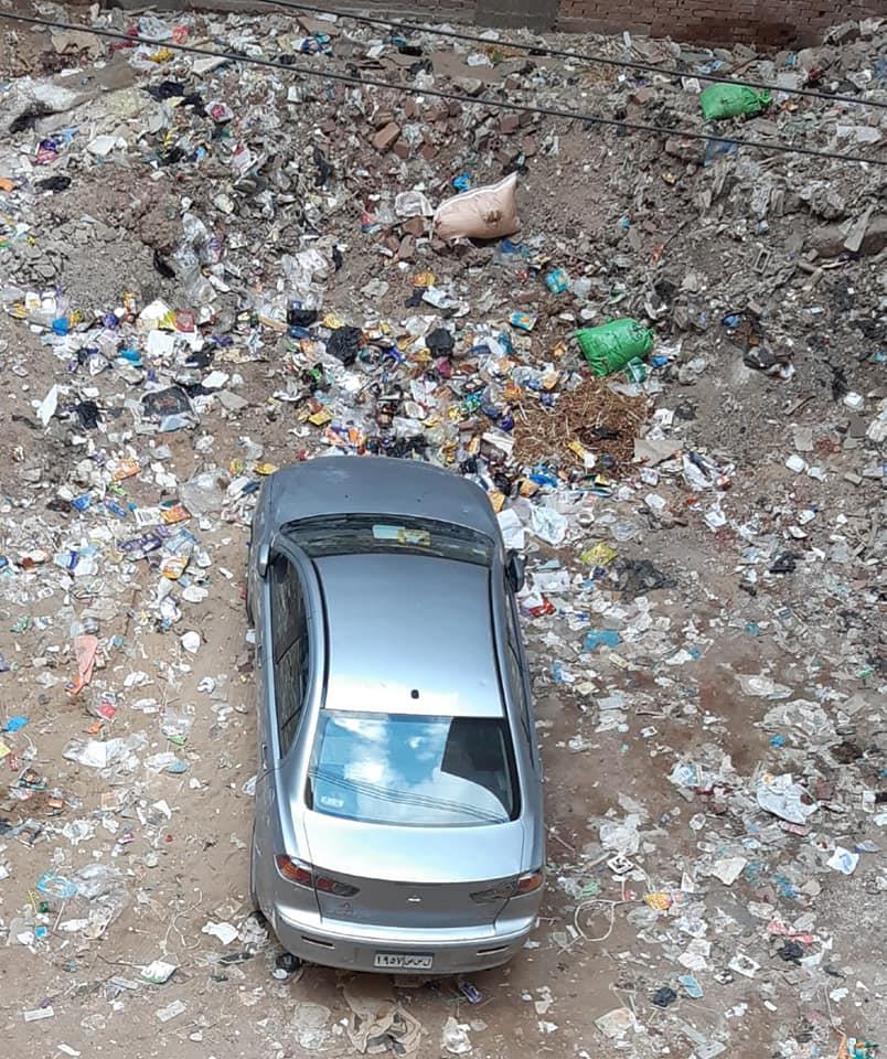 القمامة تخنق قرية بكفر الشيخ