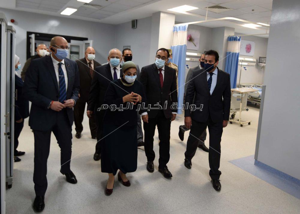 رئيس الوزراء يتفقد أعمال تطوير قسم الطوارئ ليصبح مُستشفى الاستقبال والطوارئ بقصر العينى‎