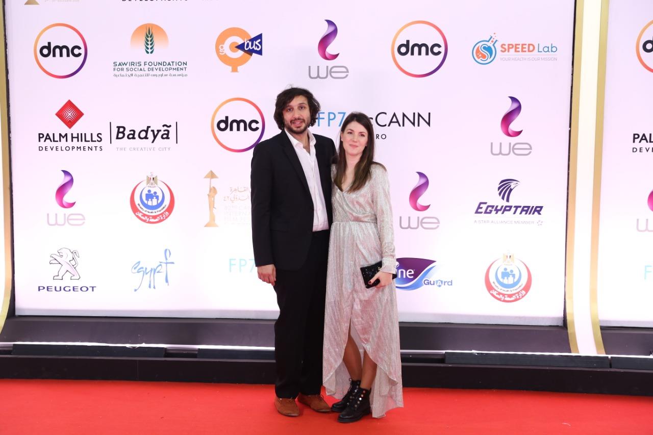  السجادة الحمراء لفيلم «غزة مونامور» بمهرجان القاهرة السينمائي