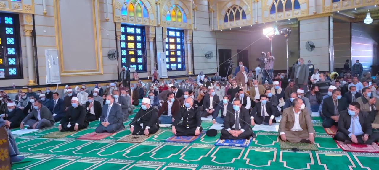 وزير الأوقاف ومحافظ أسيوط يفتتحان مسجد الأمير سنان بديروط 