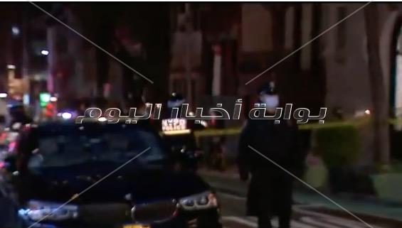 مراسلة بوابة أخبار اليوم تتابع حادث دهس المتظاهرين بمنهاتن